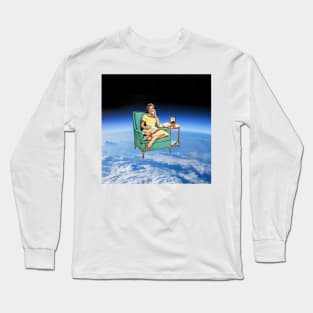 Long Distance Calling - Surreal/Collage Art Long Sleeve T-Shirt